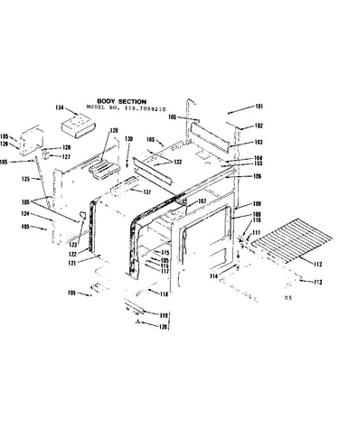 Body section
