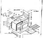 Kenmore 1197098211 body section diagram