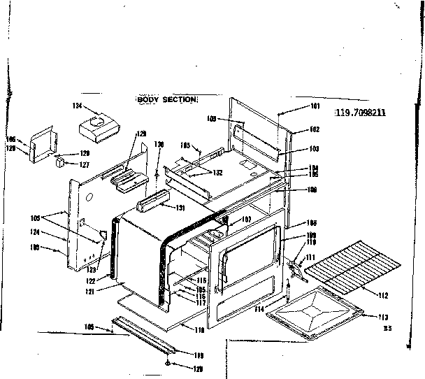 Body section