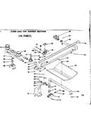 Oven and top burner section