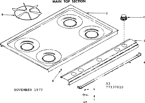Main top section