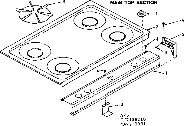 Main top section