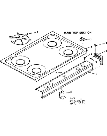Main top section