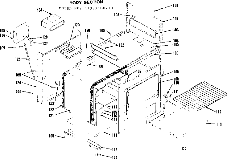 Body section