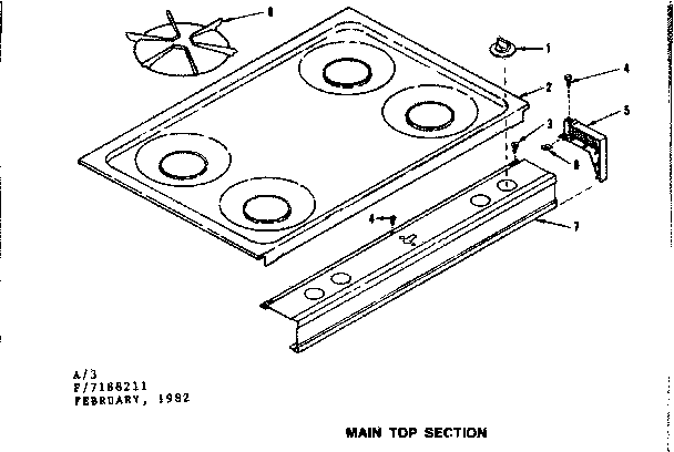 Main top section