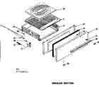 Kenmore 1197188211 broiler section diagram