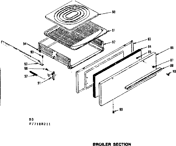 Broiler section