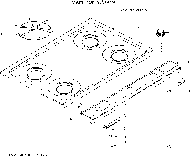 Main top section