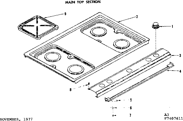 Main top section