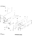 Backguard section