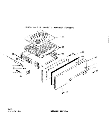 Broiler section