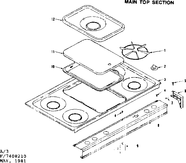 Main top section