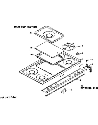 Main top section