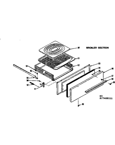 Broiler section