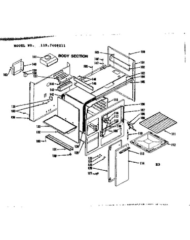 Body section
