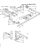 Oven and top burner section