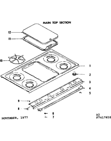 Main top section