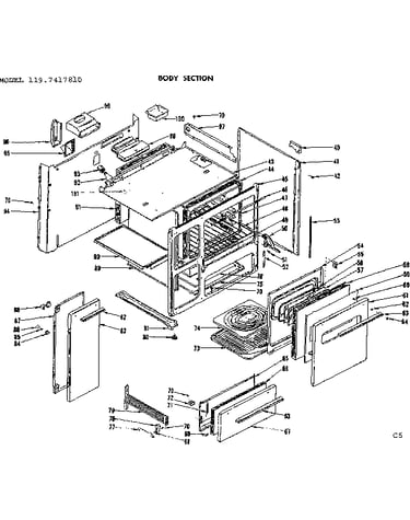 Body section