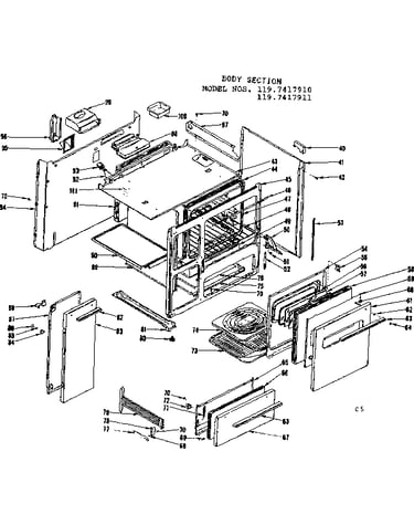 Body section