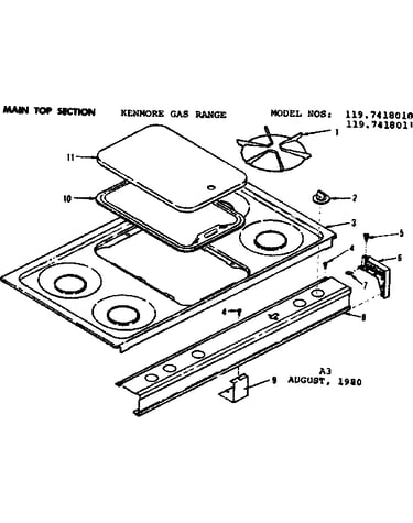 Main top section