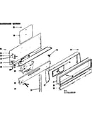 Backguard section