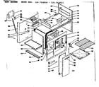 Kenmore 1197418010 body section diagram