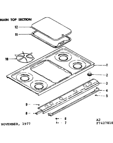 Main top section