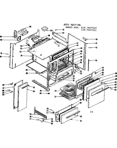 Body section