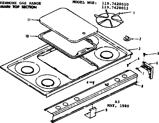 Main top section