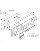 Backguard section