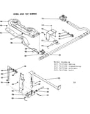 Oven and top burner section