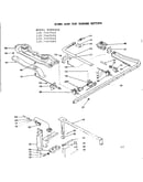Oven and top burner section