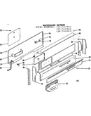Backguard section