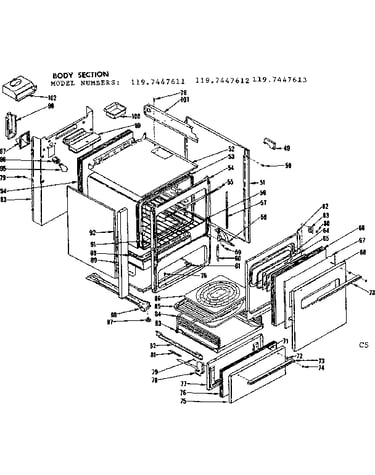 Body section