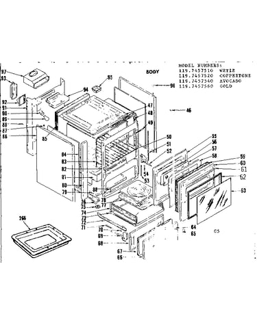 Body section