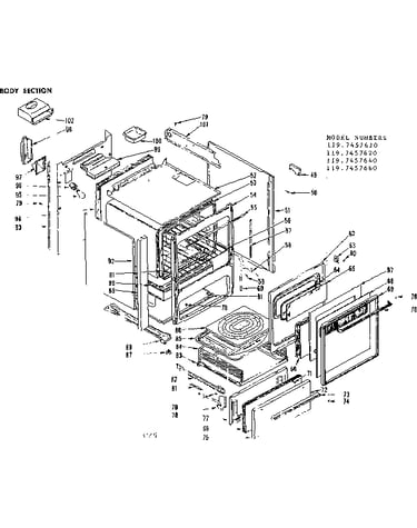 Body section