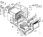 Kenmore 1197457712 body section diagram