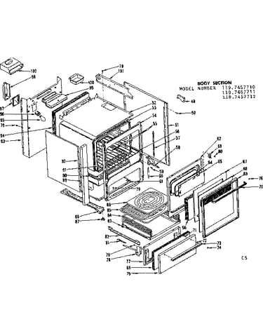 Body section
