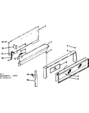Backguard section