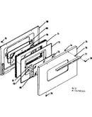 Oven door