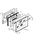 Oven door