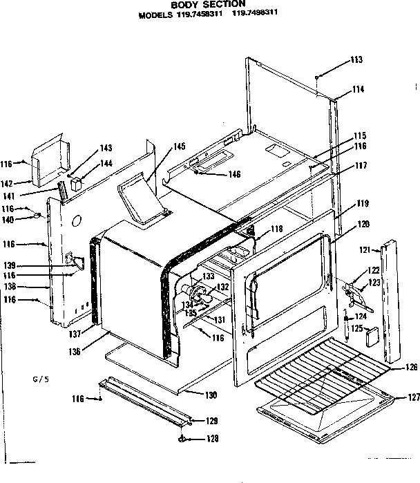 Body section