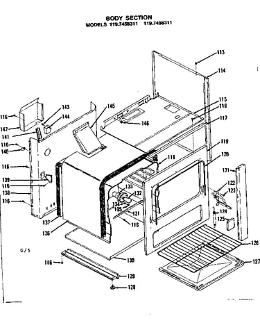 Body section
