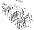 Kenmore 1197467710 body section diagram
