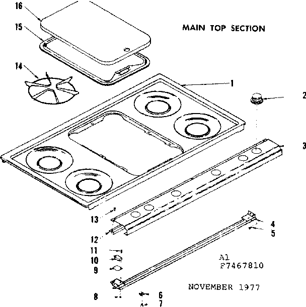 Main top section