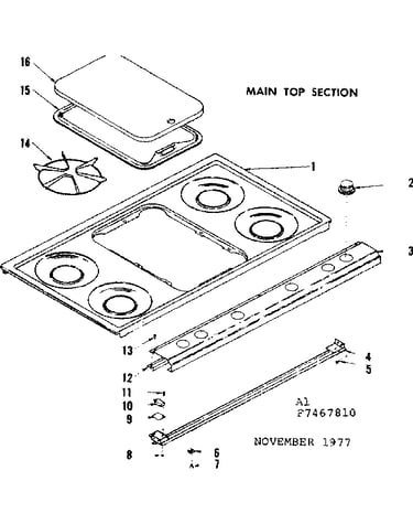 Main top section