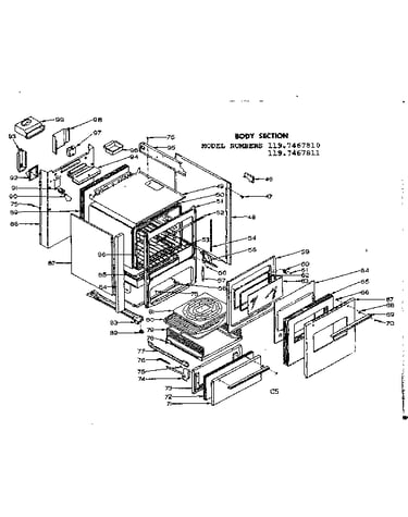 Body section