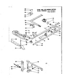 Oven and top burner section
