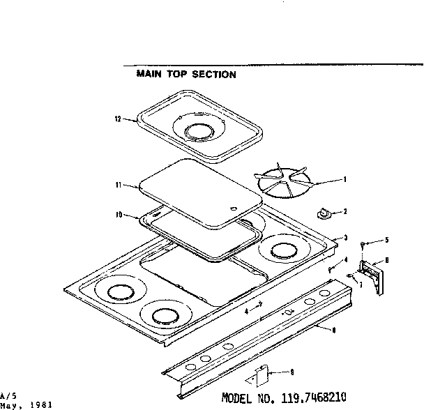 Main top section
