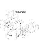 Backguard section